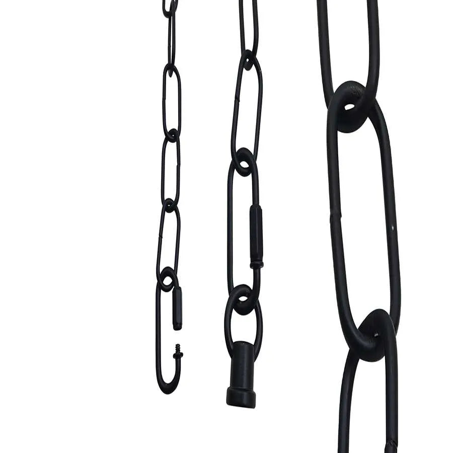 Metalen ketting kroonluchter decoratieve lamp hanger plafond hangen zware ketting-Hoofdafbeelding