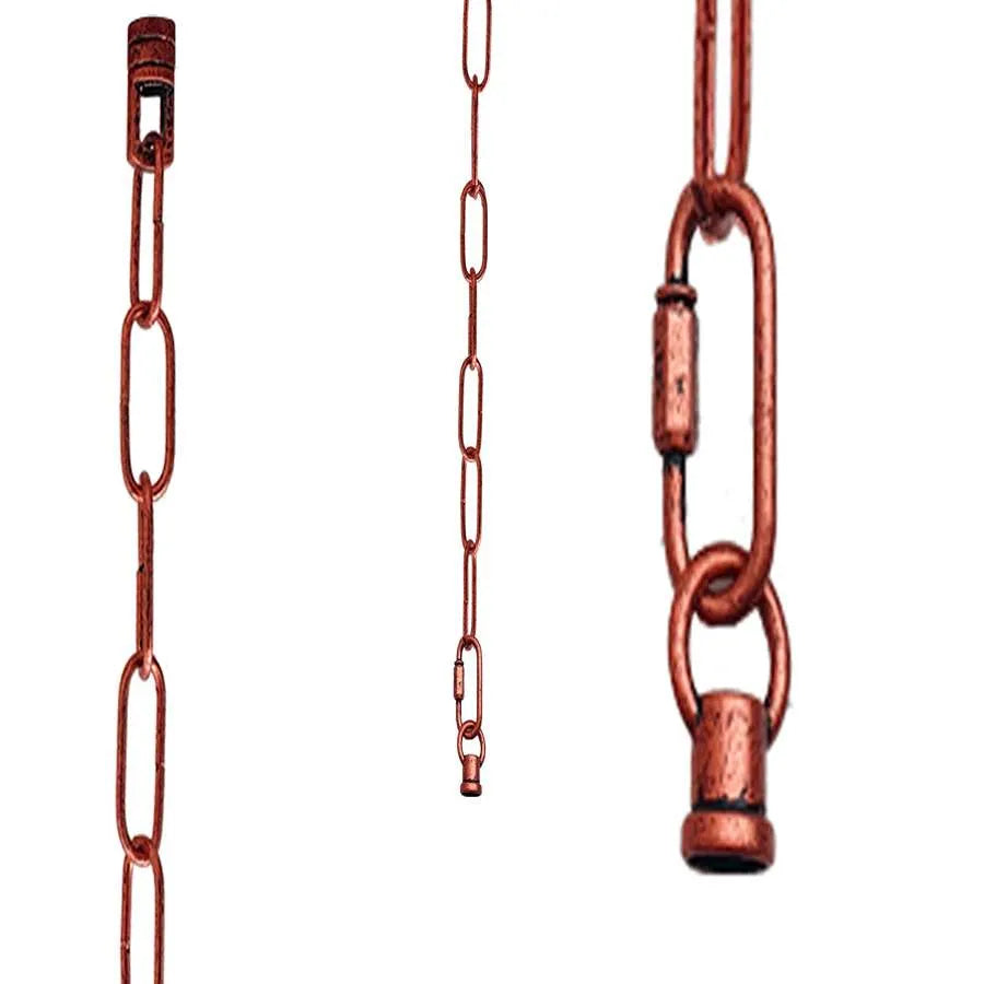 Metalen ketting kroonluchter decoratieve lamp hanger plafond hangen zware ketting-Hoofdafbeelding