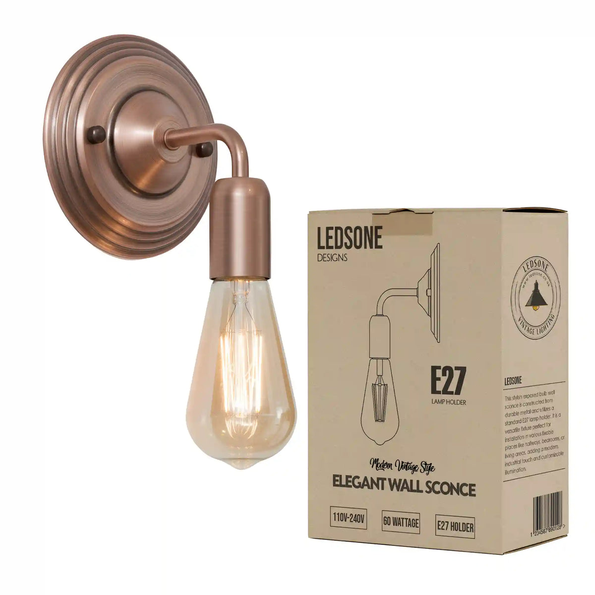 retro wandlampe wohnzimmer