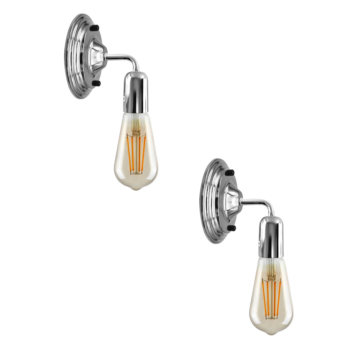 industrielle wandlampe e27