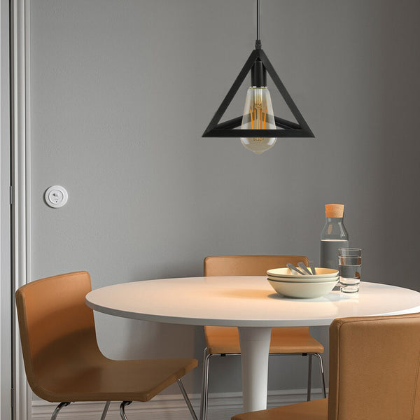 Lampada a sospensione rettangolare con altezza regolabile ~2932