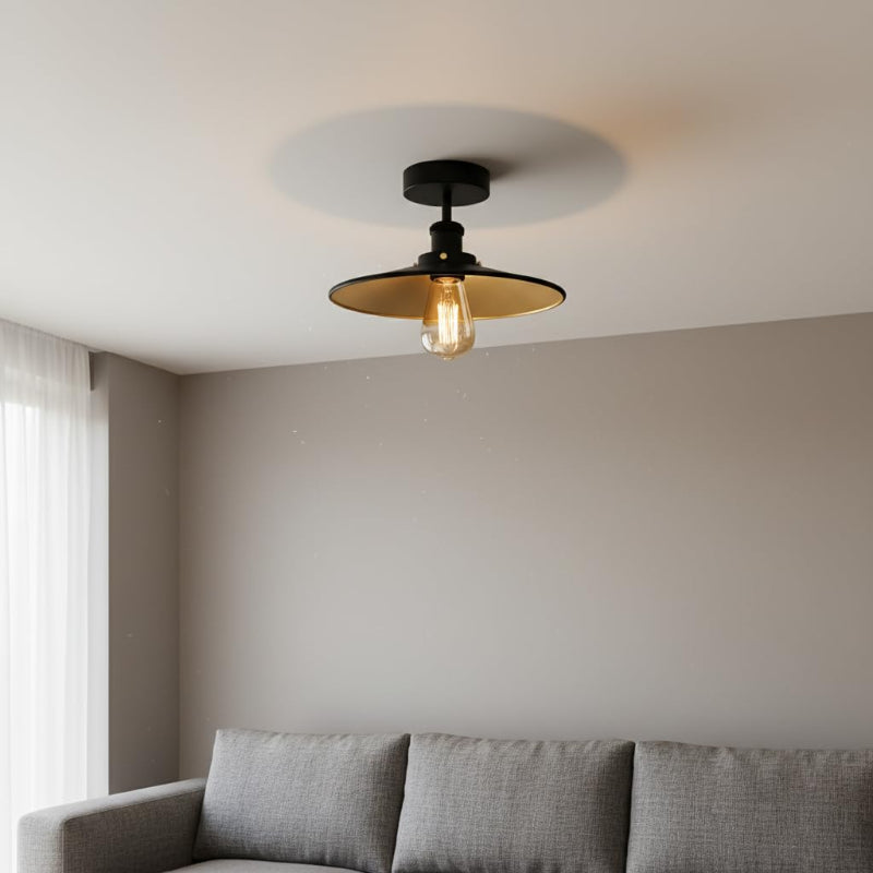 Deckenlampe Industrial Kupfer