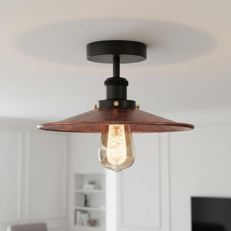 Deckenlampe Metall günstig E27
