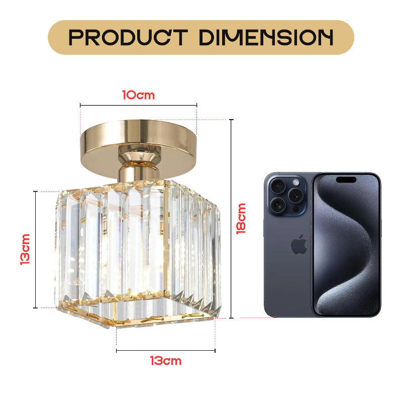 Deckenlampe quadratisch