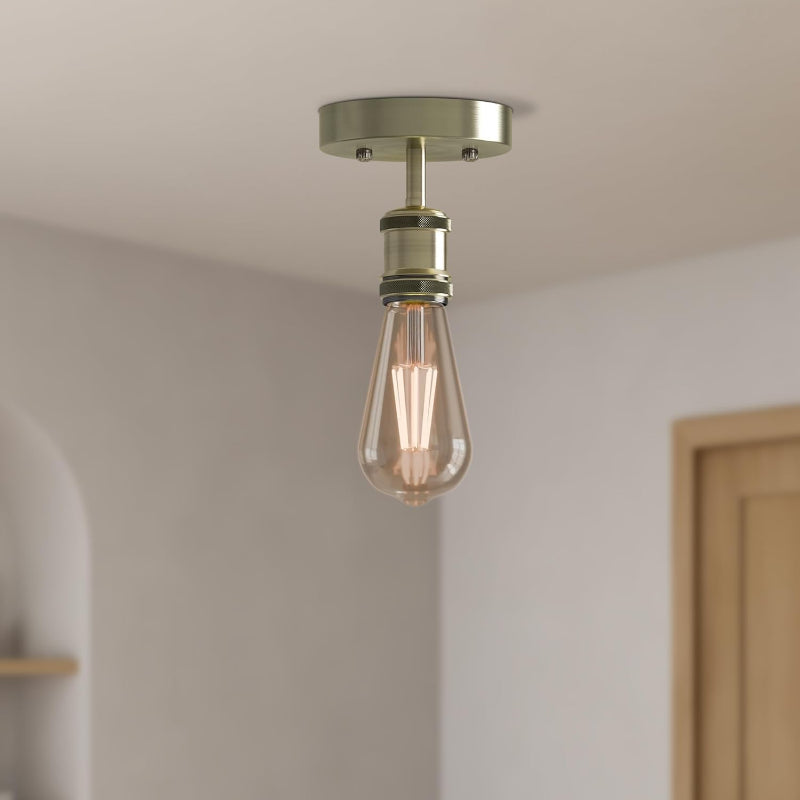 Deckenleuchte mit Edison Glühbirne