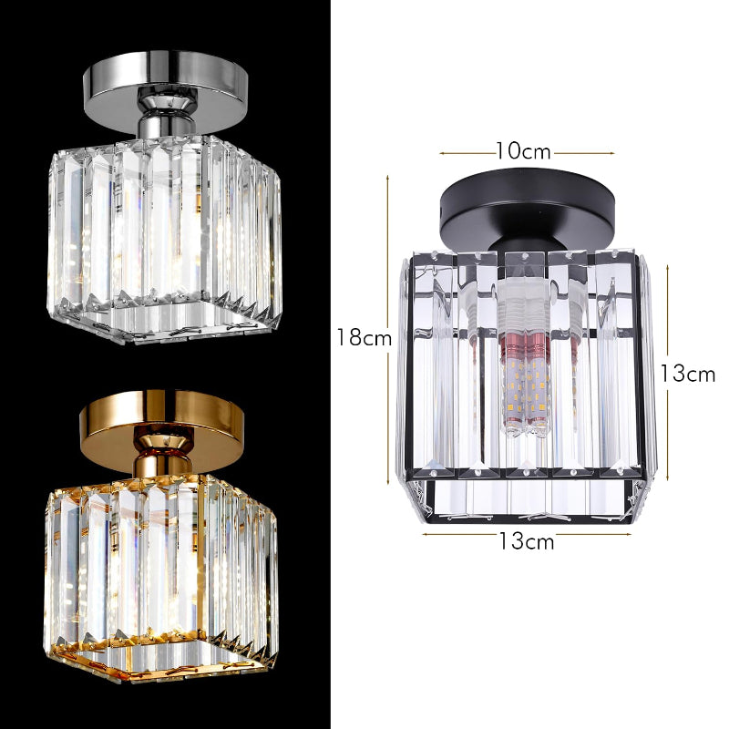 E27 Kristalllampe