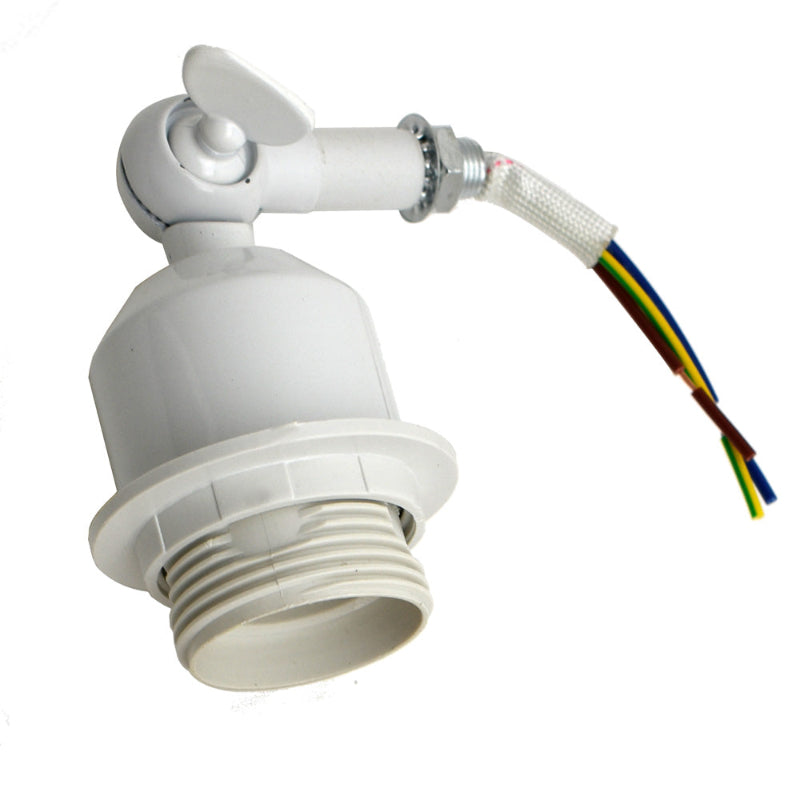 E27 Lampenfassung Weiß
