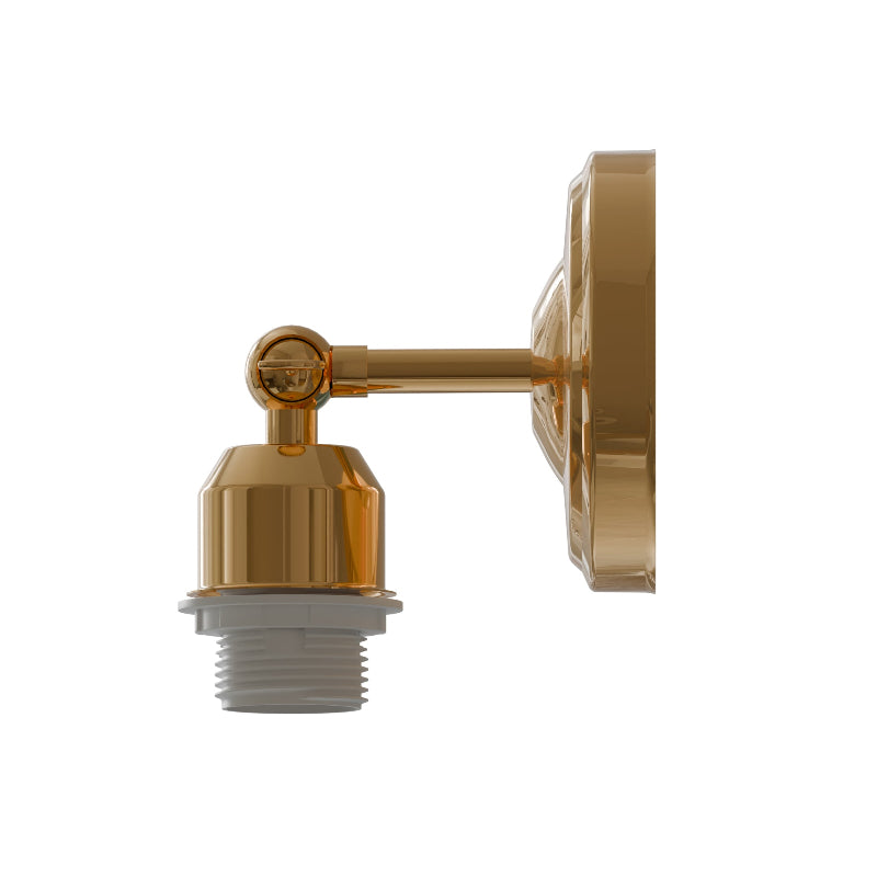 E27 Lampenfassung in french gold