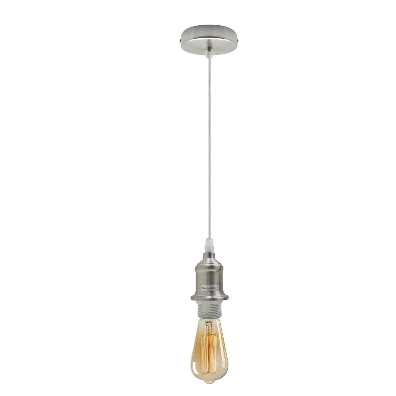 E27 Pendelleuchten Set mit verstellbarem 95cm Kabel