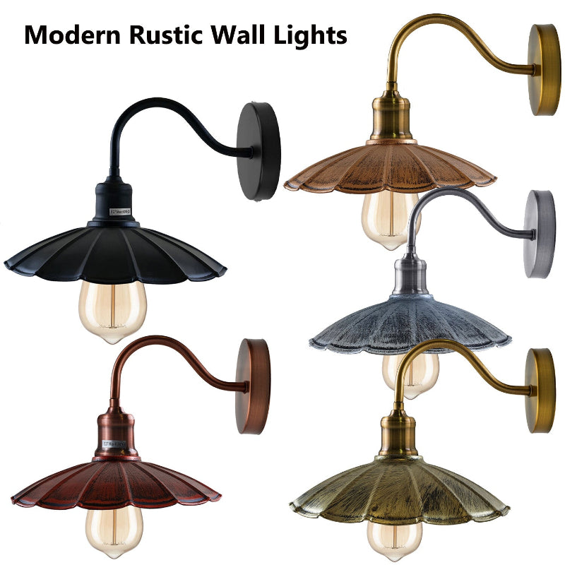 Edison Wandlampe Industrie