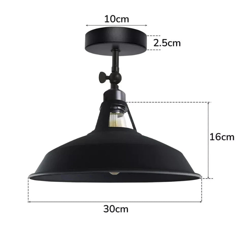 Ersatz Deckenlampe Industrial