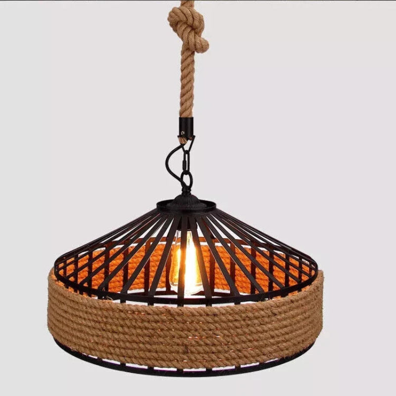 Esstischlampe Kordel Seil