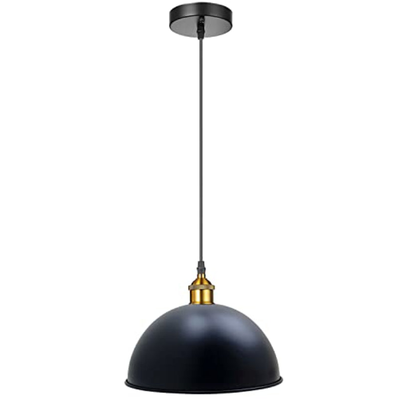 Esstischlampe Metall halbrund