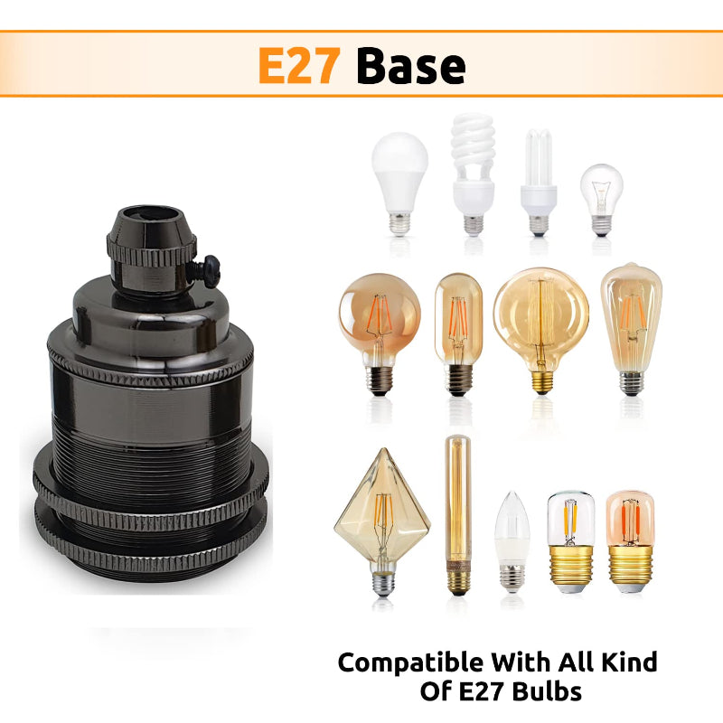 Fassung für Lampenschirm E27