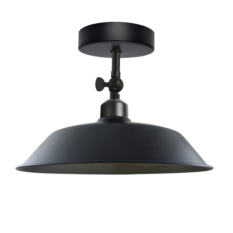 Deckenleuchte schwarz Industrial
