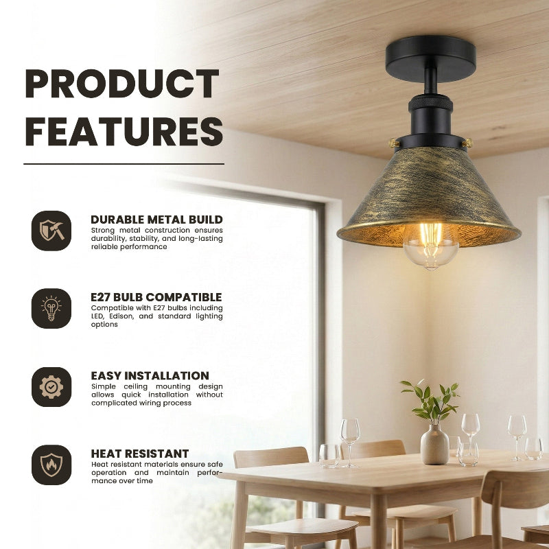 Flush Mount Deckenlampe