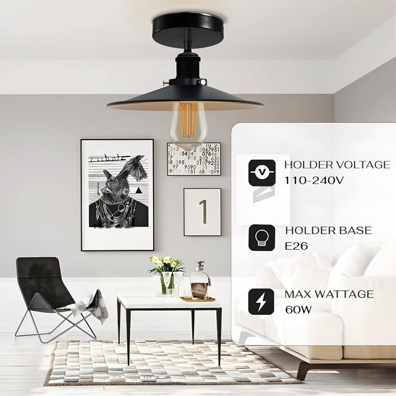 light industrial ceiling e27