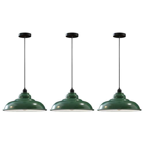 3er Set Industrial Chic Hängelampe Kücheninsel Esszimmer ~3835
