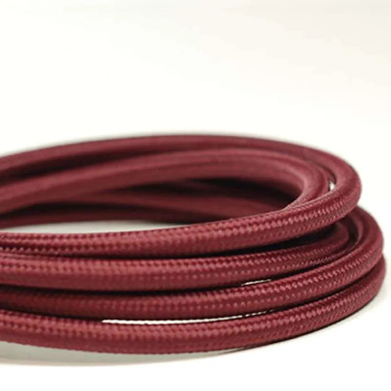 Geflochtenes Kabel Burgund