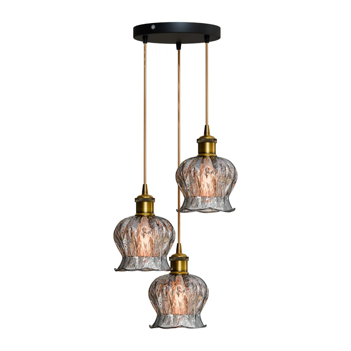 Glas Pendelleuchte modern