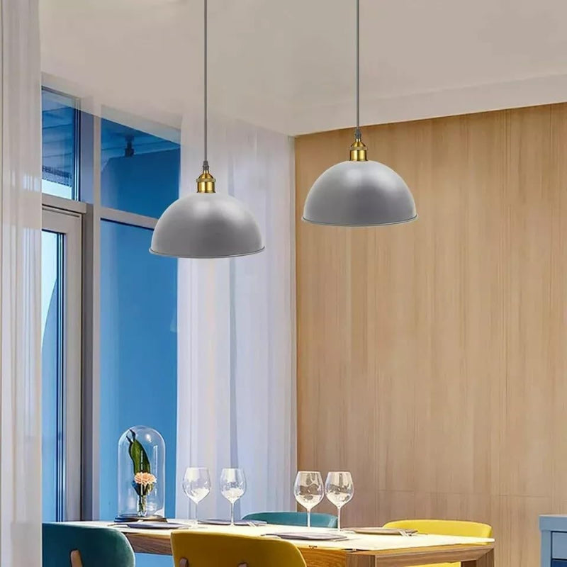 Grau Deckenlampe mit verstellbarem Kabel