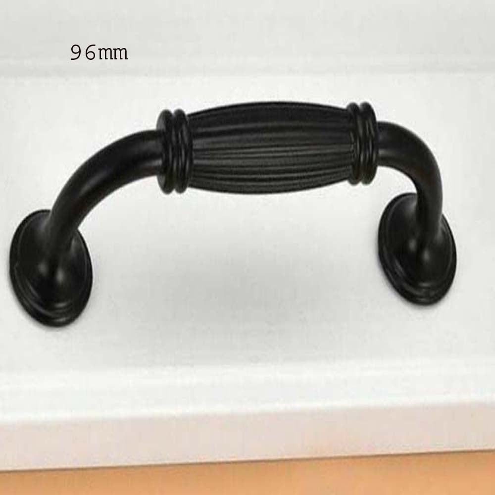 Ziehgriff für Küche, Schlafzimmer, Schrank, Schublade, Schwarz