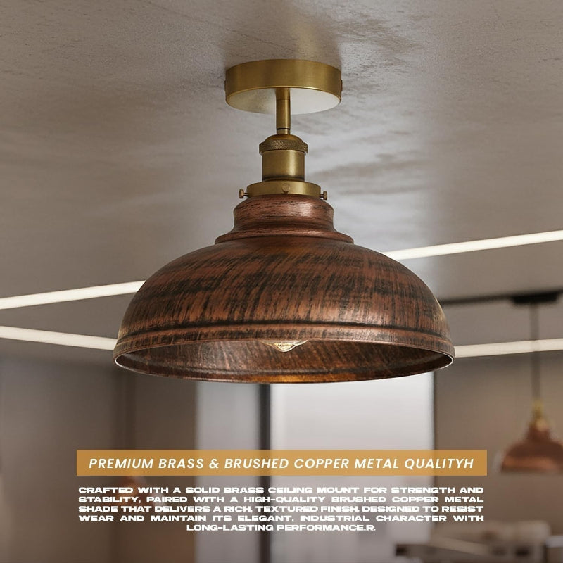 Industrial Deckenlampe für niedrige decken