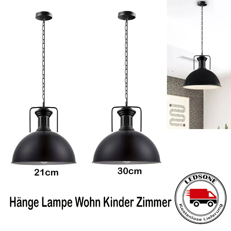 Industrial Hängelampe Metall