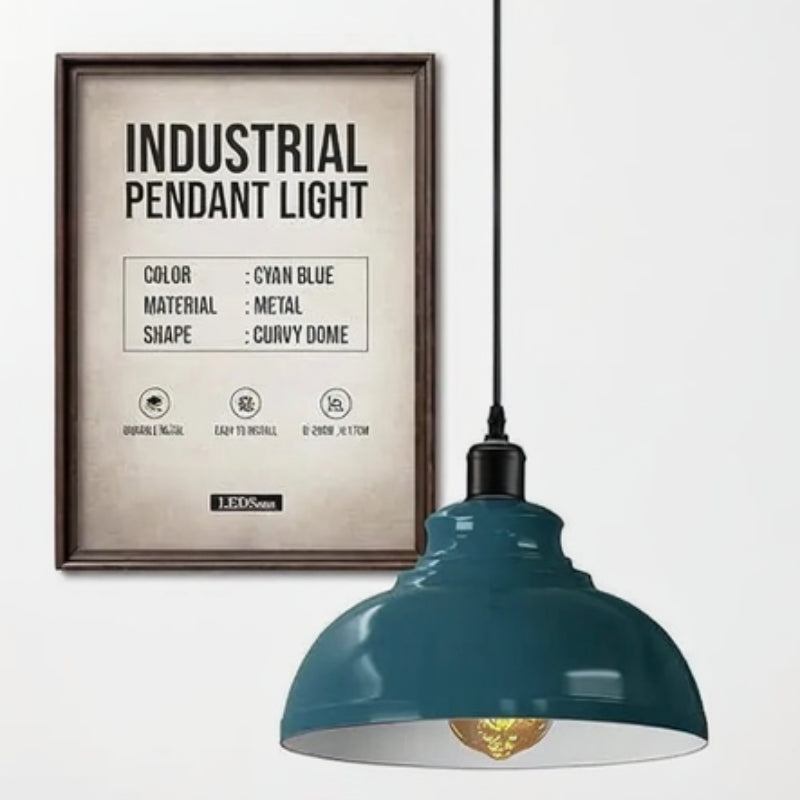 Industrial Hängeleuchte mittelgroß