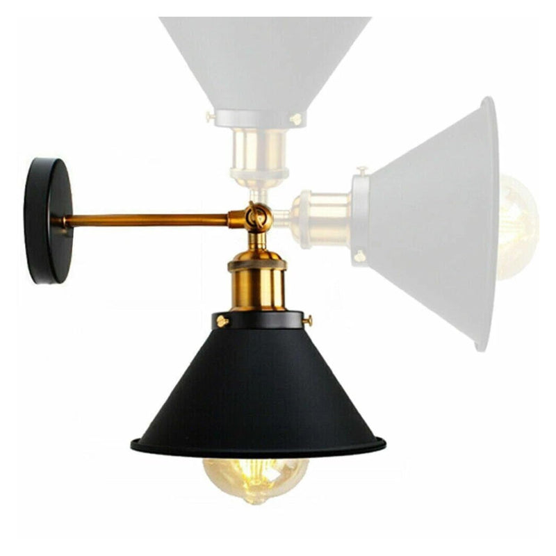Industrial Wandlampe Retro