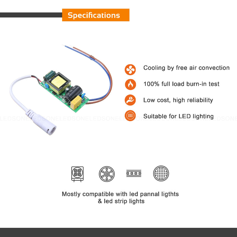 Kompakter LED Treiber Kunststoff