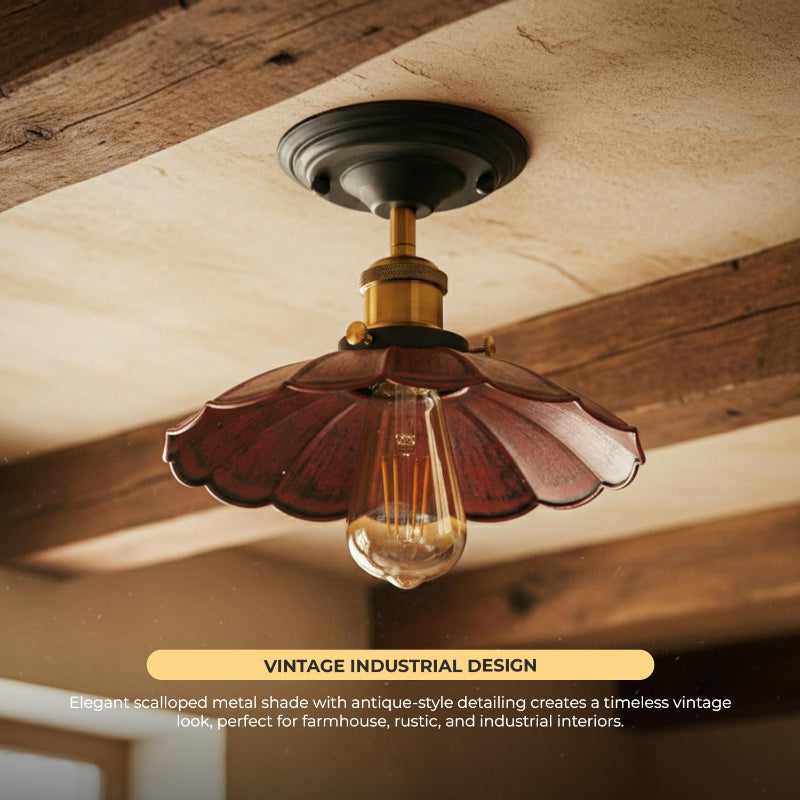 LEDSONE Retro Deckenlampe