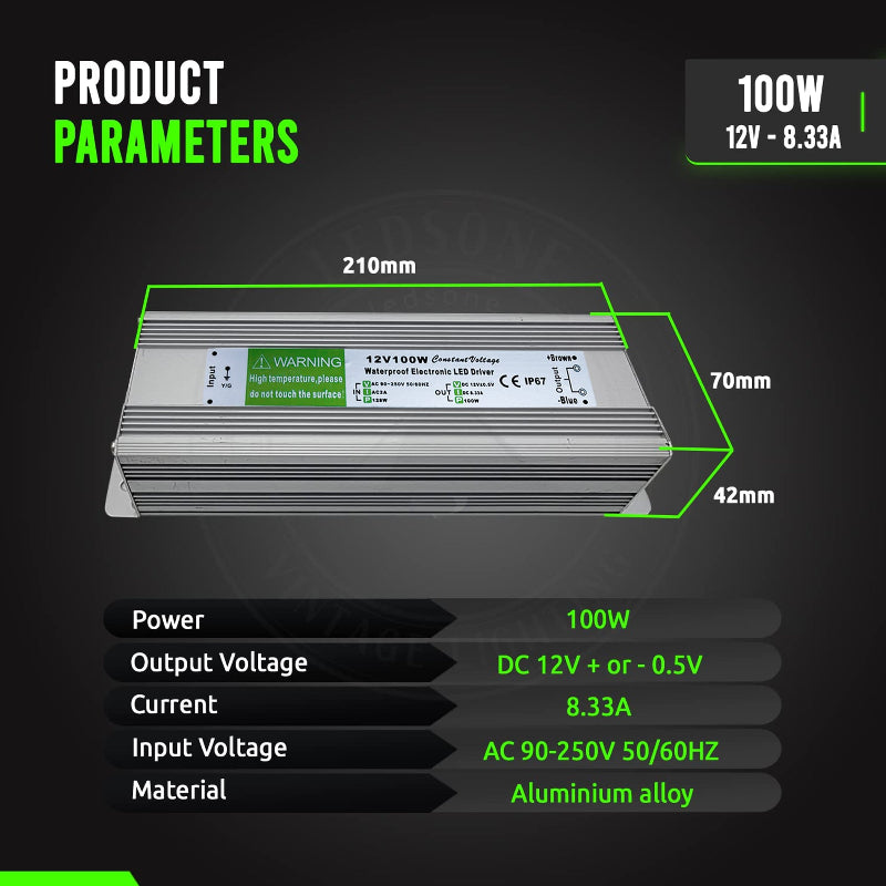 LED Netzteil IP67 Außen
