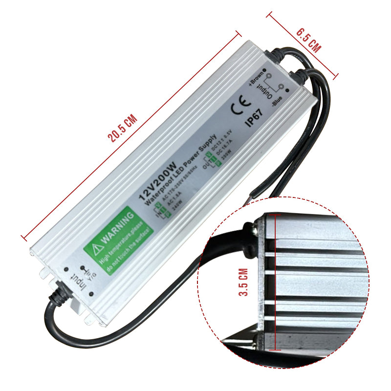LED Treiber 12V Aluminium