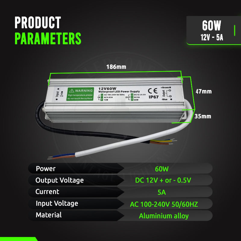 LED Treiber für Feuchtraum und Garten