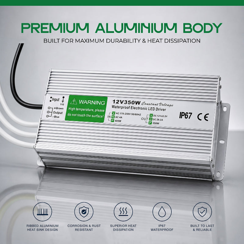 LED trafo 12v IP67 wasserdicht 