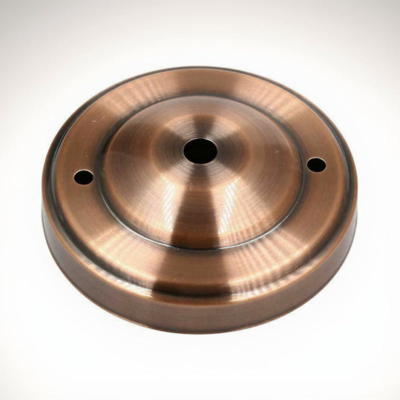 Lampenbaldachin Metall schwarz
