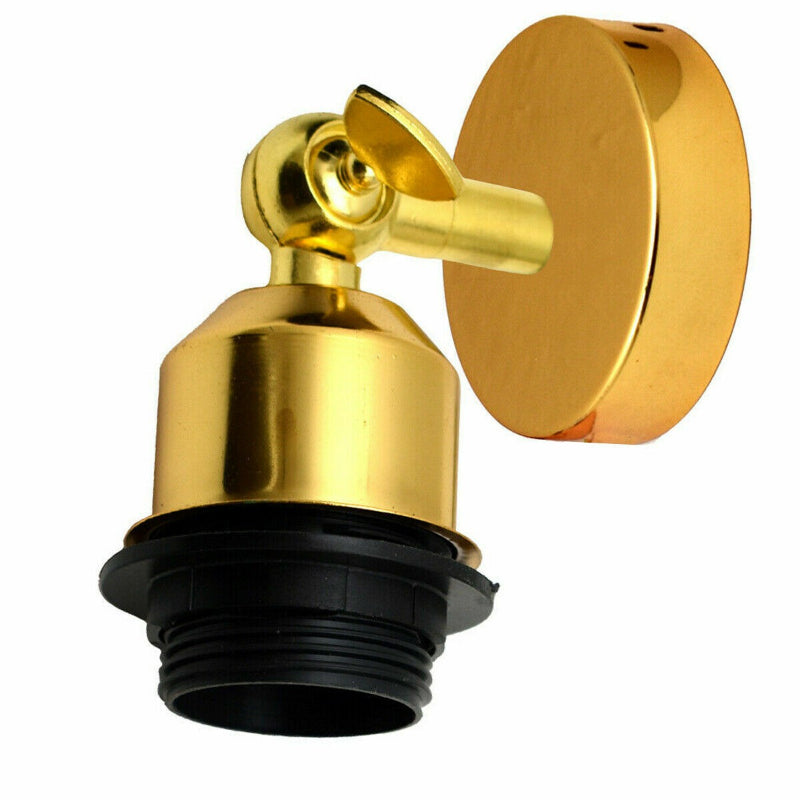 Lampenfassung Metall Gold