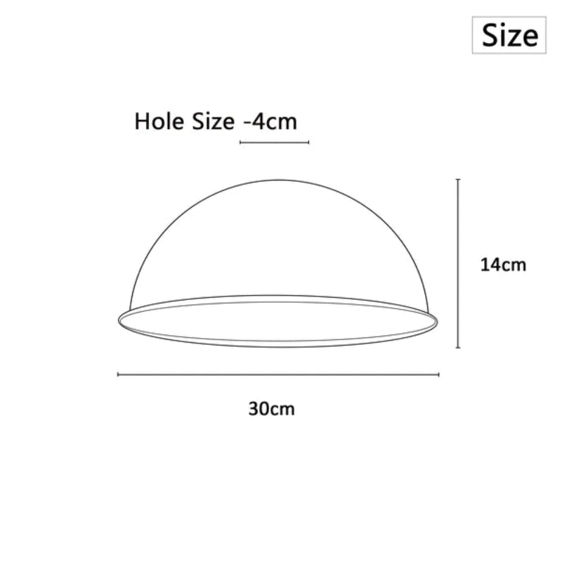 Lampenschirm Metall 30cm