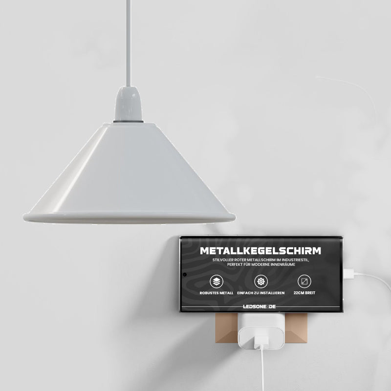 Lampenschirm Metall Retro