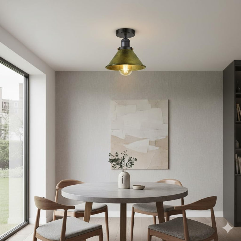Loft Style Beleuchtung Grün
