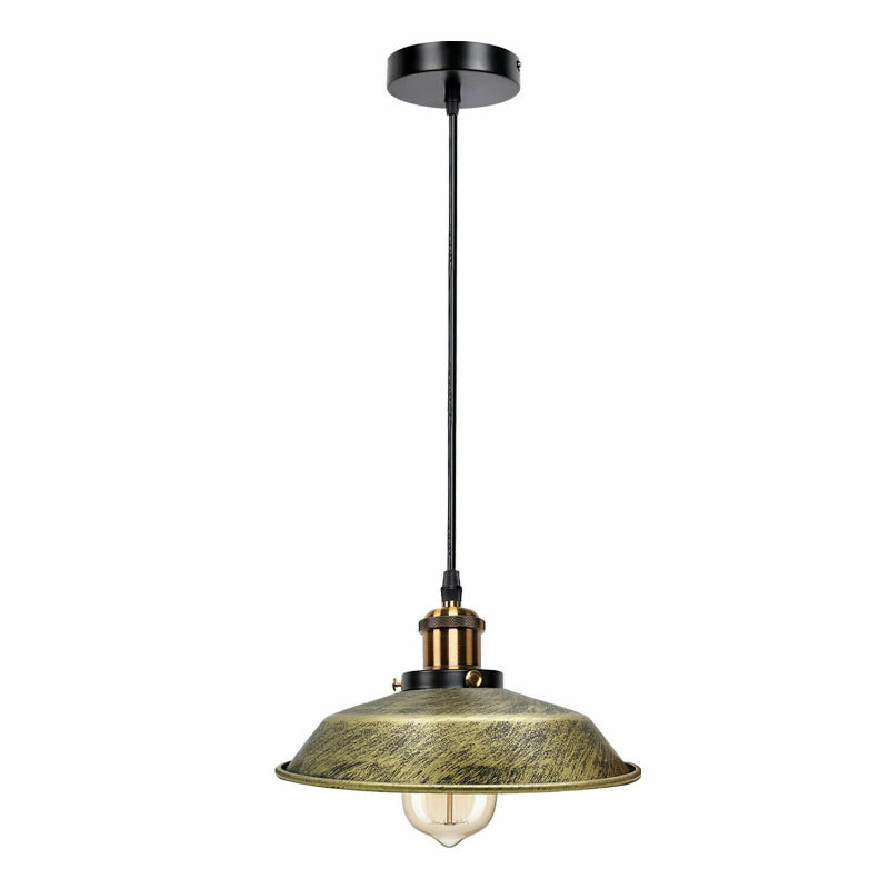Messinglampe Esstisch