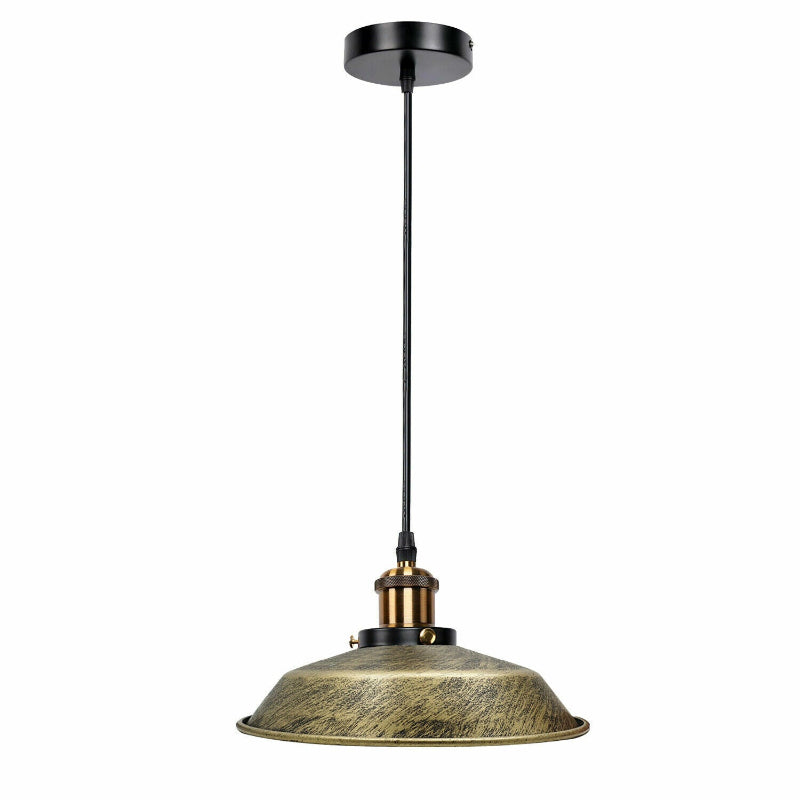 Messinglampe Esstisch