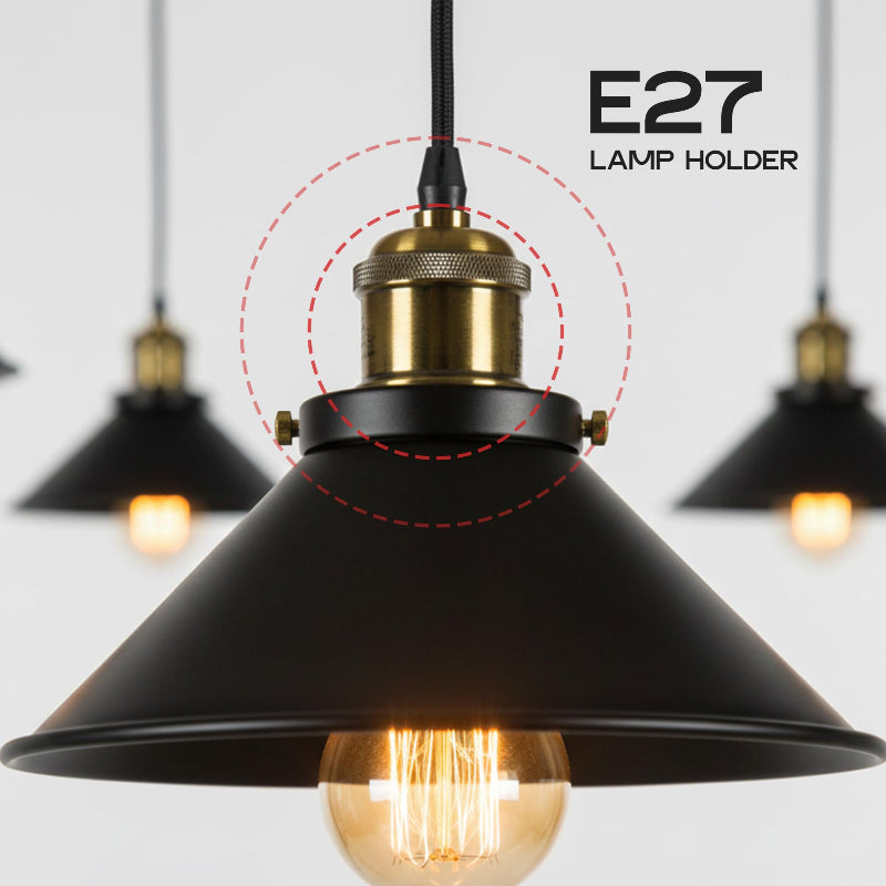 Moderne Loft Lampe mit dezentralem Baldachin
