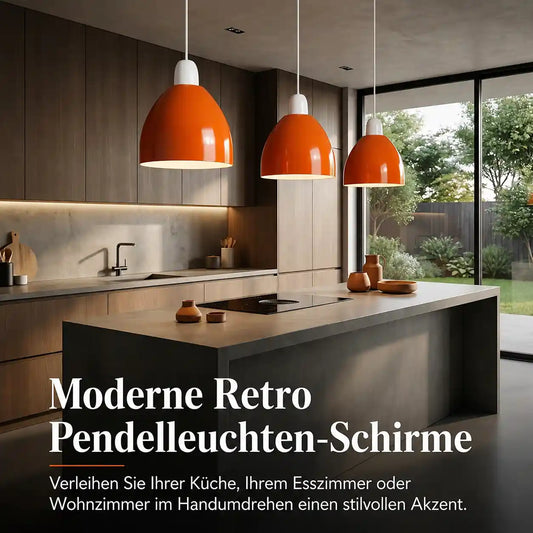 Moderne Retro Pendelleuchten-Schirme
