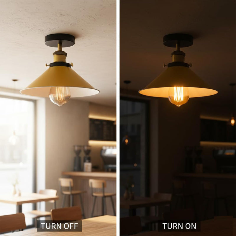Nostalgie Lampe Decke