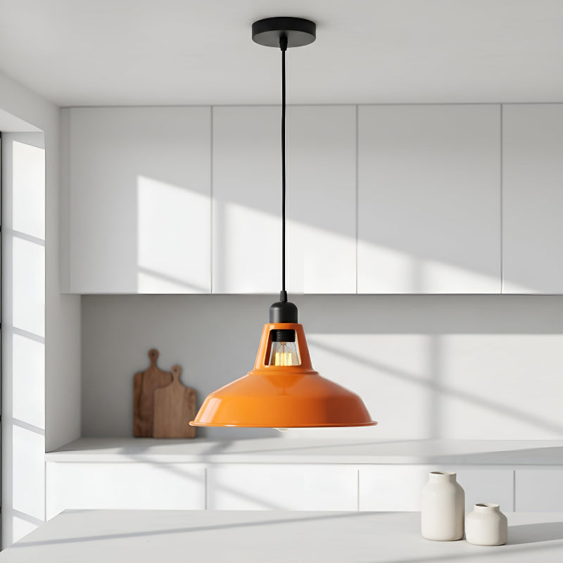 Pendellampe Industrieoptik