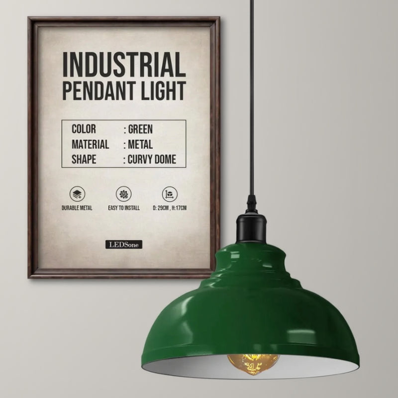Pendelleuchte Bunt Metall