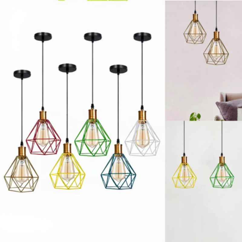 Pendelleuchte Diamant Form
