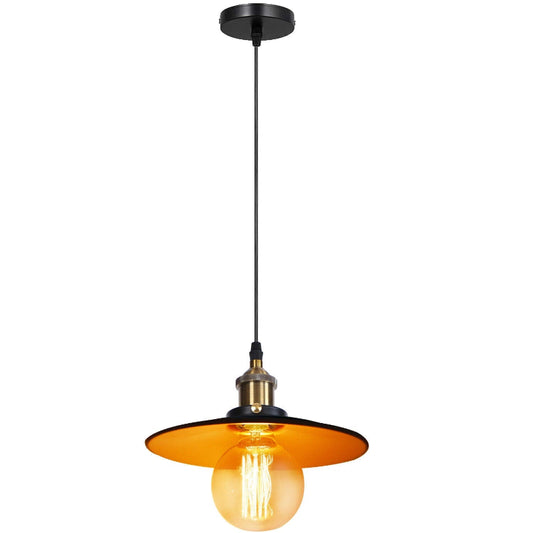 Pendelleuchte Schwarz Gold